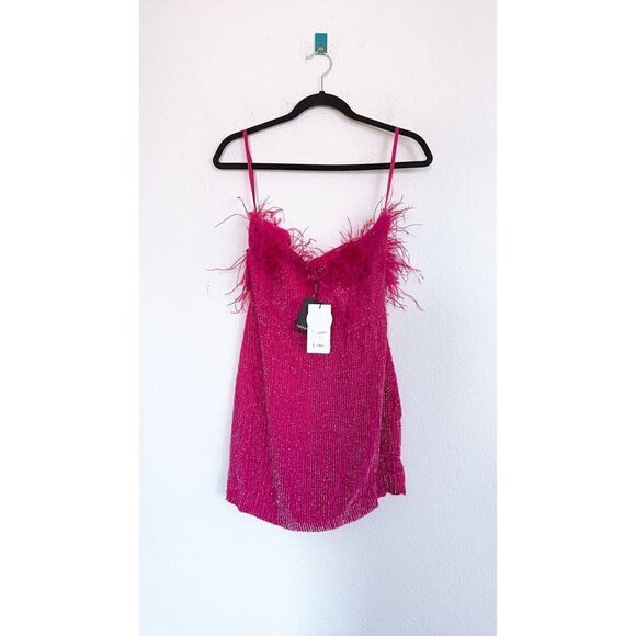 Retrofete Torin Dress in Fuchsia L - Picture 7 of 10